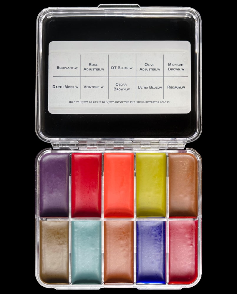 Skin Illustrator On Set Duncan Jarman Washes Palette