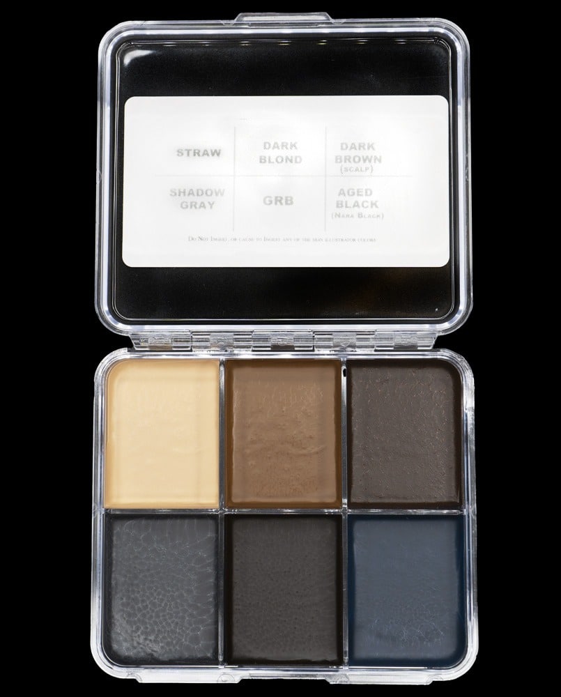 Skin Illustrator On Set Stipples & Stubbles Palette