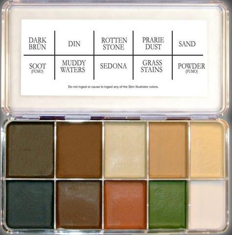 Skin Illustrator Grunge Palette