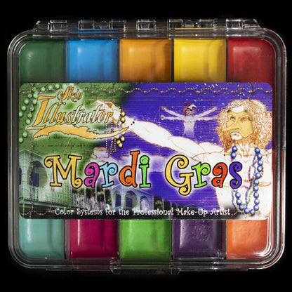 Skin Illustrator On Set Mardi Gras Palette