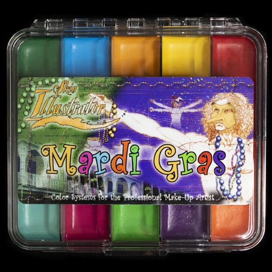 Skin Illustrator On Set Mardi Gras Palette