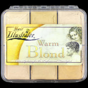 Skin Illustrator On Set Warm Blonde Hair Palette