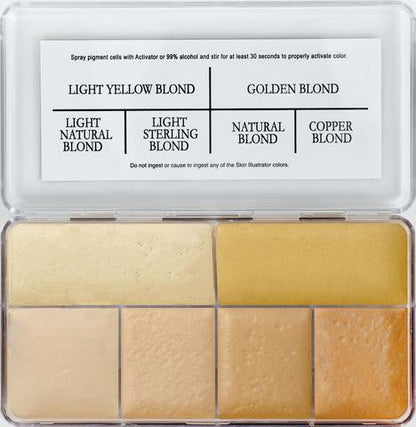 Skin Illustrator Warm Blonde Palette
