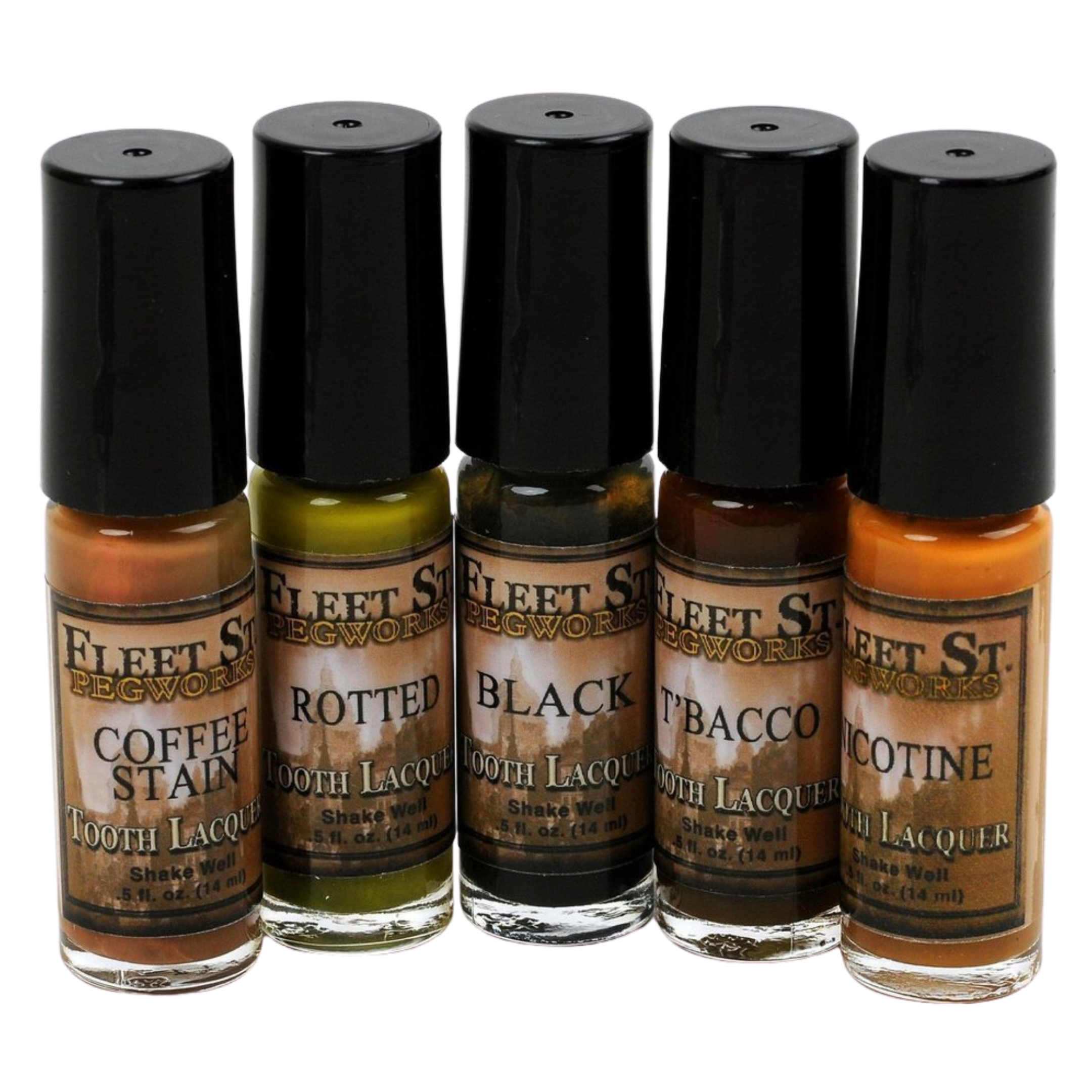 Fleet Street Pegworks Tooth Lacquer Set - The Makeup Armoury 