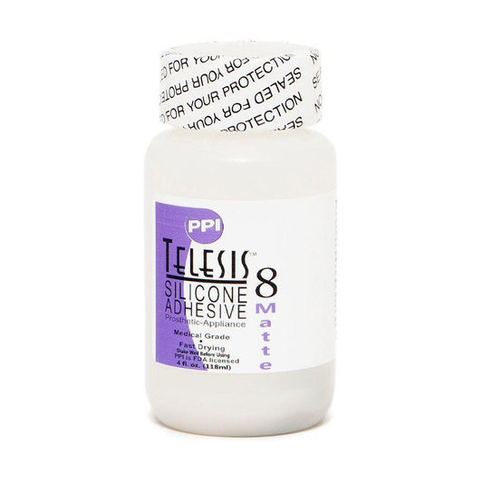 Telesis 8 Silicone Matte Lace Adhesive 2oz - The Makeup Armoury 